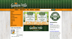 Desktop Screenshot of garden-ville.com