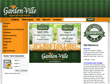 Tablet Screenshot of garden-ville.com